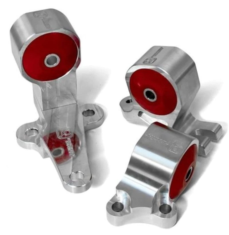 Innovative 94-97 Accord F-Series Black Steel Mounts 75A Bushings (Auto Trans)