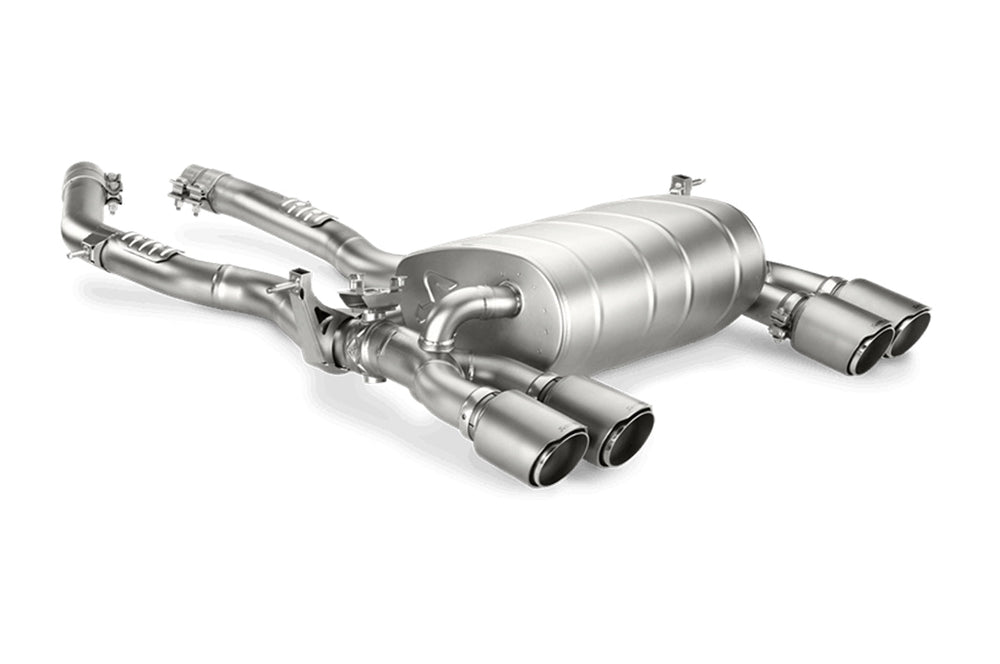 Akrapovic 2018 BMW M240i (F22/F23)  Slip-On Race Line (Titanium) w/ Titanium Tips