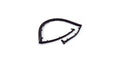 Tailgate Seal Original Style Rubber 1976-1986 CJ7 And 1981-1986 CJ8 Scrambler OMIX