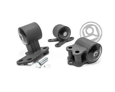 Innovative 92-95 Civic B/D Series Black Steel Mounts 85A Bushings (Auto to Manual Hydro 3 Bolt)