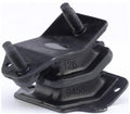Innovative 90-93 Integra B-Series Black Steel Mounts 60A Bushings (Auto to Manual Cable)