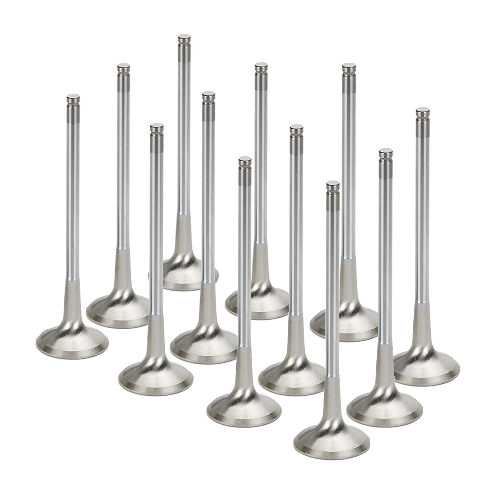 Supertech Toyota 2JZ Inconel Exhaust Valve - +1mm Oversize - Set of 12