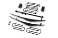 00-05 Ford Excursion 4 Inch Leaf Spring Lift Kit With Nitro Shocks Zone Offroad