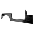Side Panel Right Stamped w/Jeep Logo Licensed Mopar Restoration Product Fits The Passenger Side Of 76-86 CJ7 And 87-95 Wrangler YJ OMIX