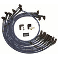 Moroso Ford 302 Ignition Wire Set - Ultra 40 - Sleeved - Non-HEI - 135 Degree - Blue