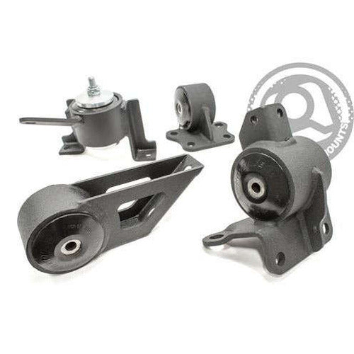Innovative 05-12 Lotus ELISE/EXIGE 2ZZ Black Steel Mounts 95A Bushings