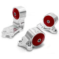 Innovative 88-91 Civic B-Series Black Aluminum Mounts Solid Bushings (Cable to Hydro Conversion)