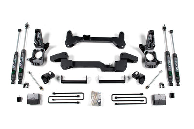01-10 Silverado/Sierra 2500/3500 HD 6 Inch Lift Kit With Nitro Shocks Zone Offroad