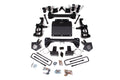 Zone Offroad 20-21 Chevy/GMC HD 5in Suspension System w/o Overload Suspension System