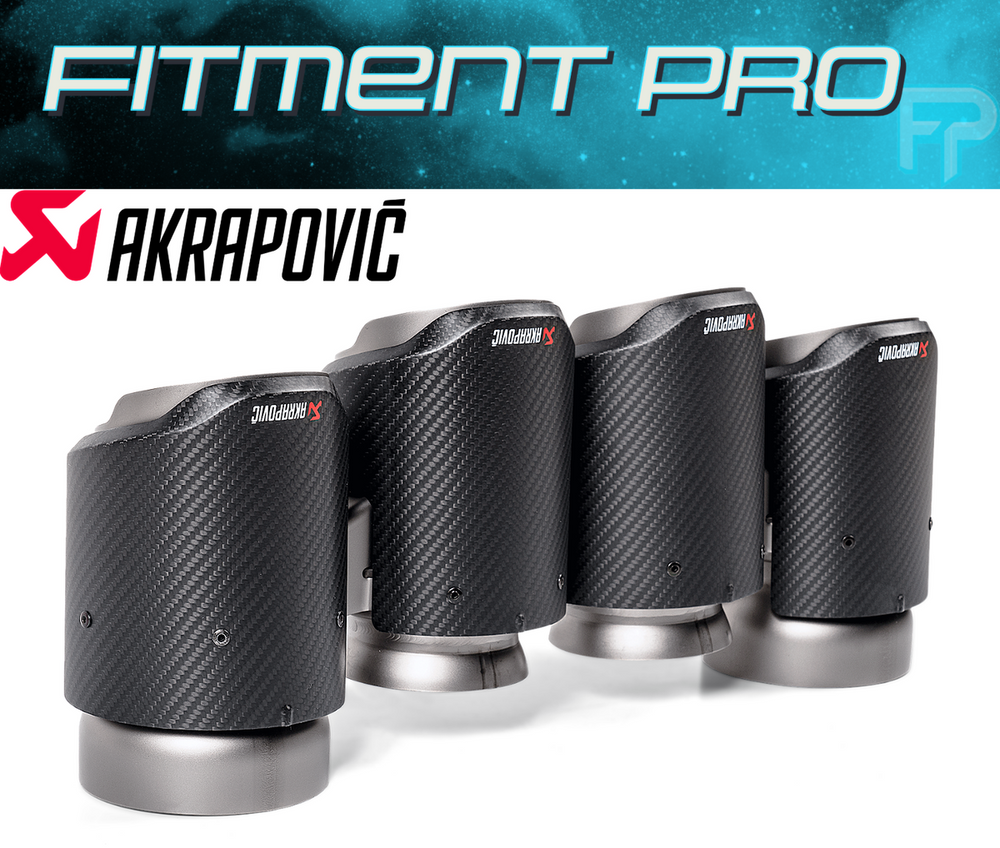Akrapovic 2020+ BMW X3 M/X3 M Competition (F97) Tail Pipe Set (Carbon)