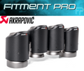 Akrapovic 2020+ BMW X3 M/X3 M Competition (F97) Tail Pipe Set (Carbon)