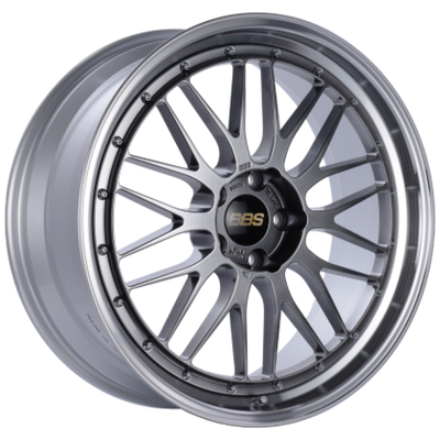 BBS LM 18x10 5x130 ET65 CB71.6 Diamond Black Center w/ Machined Lip Wheel - Porsche 993/996