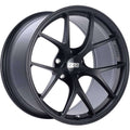 BBS FI 20x9.5 5x120 ET26 CB72.5 Black Satin Wheel -82mm PFS/Clip Req