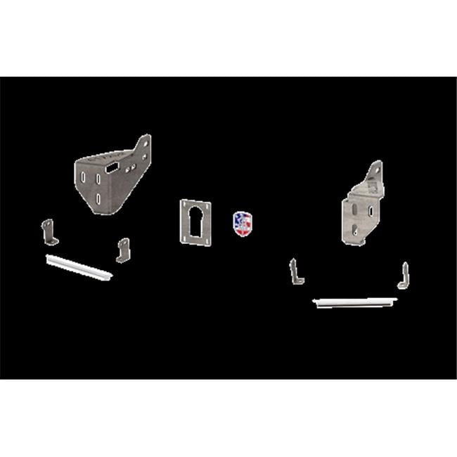 Road Armor 17-20 Ford F-250 iDentity Rear Bumper Components - Non-Shackle End Pods - Raw