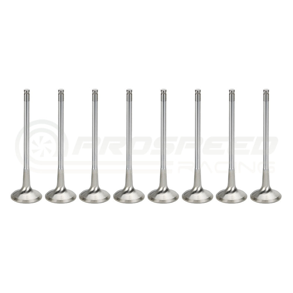 Supertech Subaru EJ20/EJ25 Inconel Exhaust Valve - +1mm Oversize - Set of 8