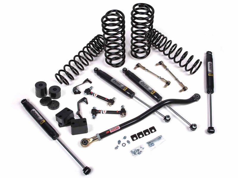 2018-2024 Jeep Wrangler JL J-Venture 3.5 Inch 4 Door w/JSpec Shocks Diesel JSPEC