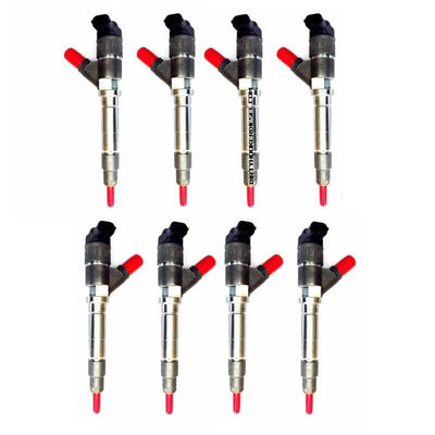 Exergy 07.5-10 Chevrolet Duramax 6.6L LMM New 100% Over Injector - Set of 8
