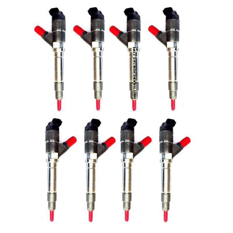 Exergy 07.5-10 Chevrolet Duramax 6.6L LMM New 100% Over Injector - Set of 8