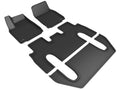 3D MAXpider 2022 Tesla Model X Kagu Floorliners R1 R2 R3 - Black