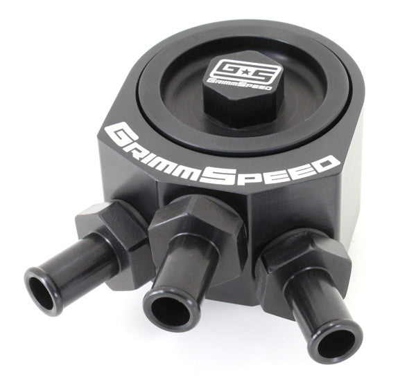 GrimmSpeed 08-10+ WRX / 05-09 LGT RED Air Oil Separator