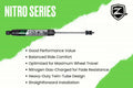 14-18 Silverado/Sierra 1500 2WD 6.5 Inch Cast Steel Arms With Nitro Shocks Zone Offroad
