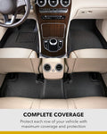 3D MAXpider 2013-2020 Jeep Grand Cherokee Kagu 1st & 2nd Row Floormats - Gray