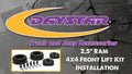 Daystar 2009-2014 Dodge Ram 1500 4WD (excludes Mega Cab and air suspension) - 2.5in Lift Kit