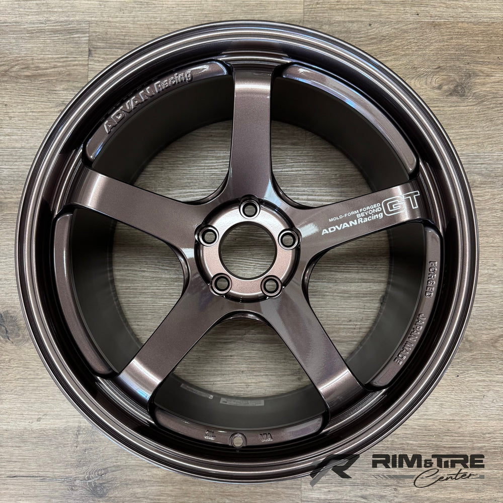 Advan GT Beyond 19x10.5 +24 5-114.3 Racing Copper Bronze Wheel