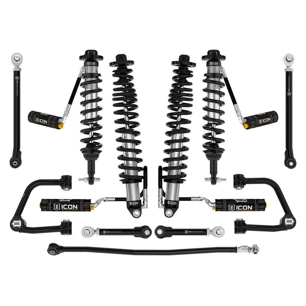 2021-2023 Ford Bronco Non-Sasquatch 3-4 Inch Lift Stage 7 Suspension System CDCV Tubular Icon Vehicle Dynamics