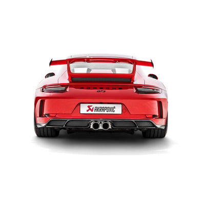 Akrapovic 2018 Porsche 911 GT3 (991.2) Rear Carbon Fiber Diffuser - Matte