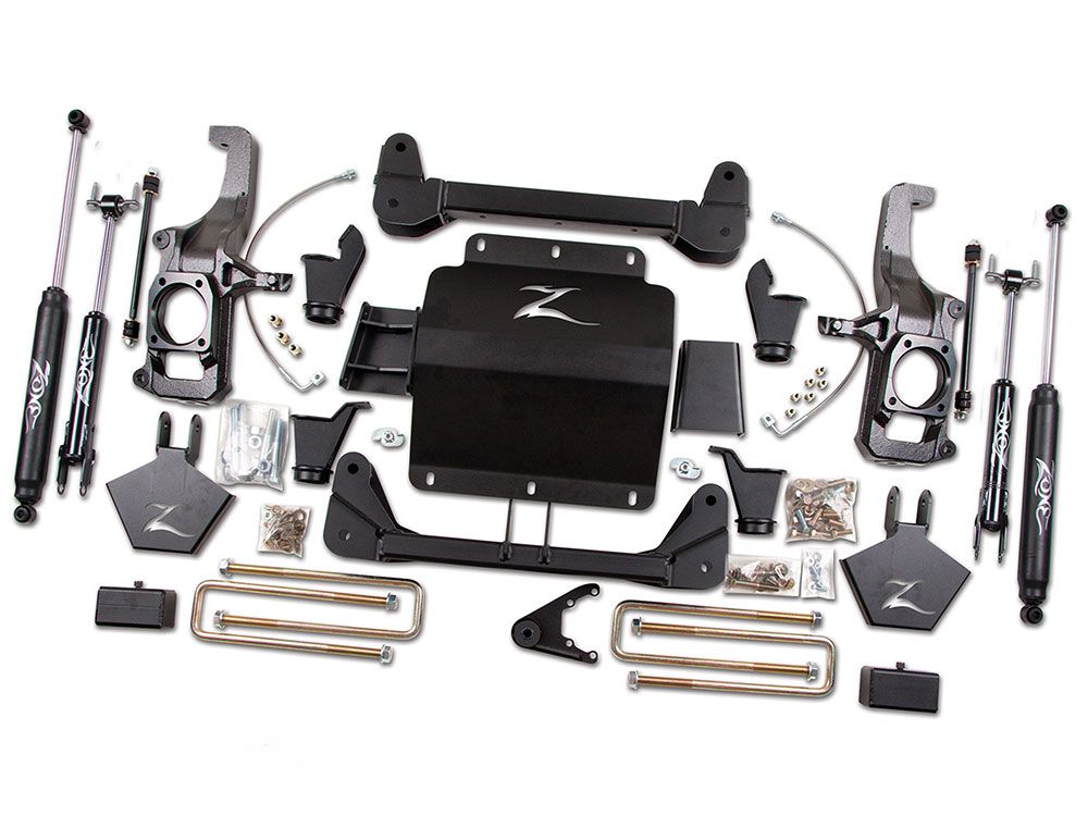 Zone Offroad 11-19 GM HD 5in System w/o Top Overload