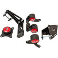 Innovative 01-05 Civic K-Series Black Steel Mounts 75A Bushings (Not K24 Trans)