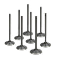 Supertech Honda B16A/B17A/B18C Black Nitrided Intake Valve - Set of 8