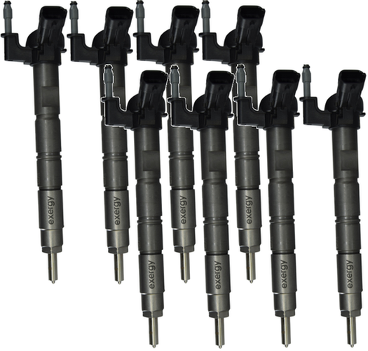 Exergy 16-19 Chevrolet Duramax 2.8L LWN New Stock Replacement Injector - Set of 4
