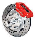 Wilwood Forged Dynalite Front Kit 12.19in Drilled Red 79-81 Camaro