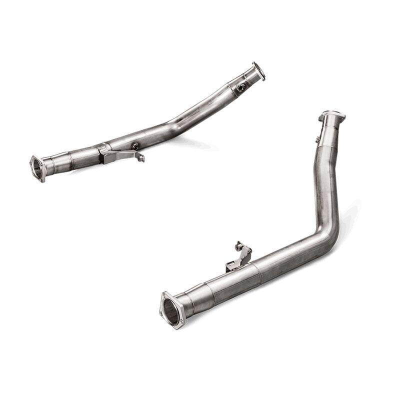 Akrapovic 2019 Mercedes-Benz G63 AMG Link Pipe Set for OPF/GPF (SS)
