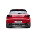 Akrapovic 2014 Porsche Macan Turbo (95B) Evolution Line Cat Back (Titanium) w/ Carbon Fiber Tips