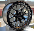 Weld S77 17x10 / 5x4.5 BP / 7.9in. BS Black Wheel (Low Pad) - Black Single Beadlock MT