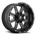 Weld S77 17x10 / 5x4.5 BP / 7.9in. BS Black Wheel (Low Pad) - Black Single Beadlock MT