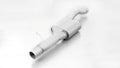 Remus 2015 Audi S1 Quattro Axle Back Exhaust w/Front Section/Carbon Tail Pipe Set