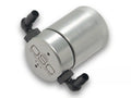 J&L 03-15 Nissan Titan 5.6L Passenger Side Oil Separator 3.0 - Clear Anodized