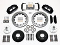 Wilwood Narrow Superlite 6R Front Hub Kit 12.88in Drilled 1970-1973 Mustang Disc Spindle