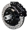 Wilwood Narrow Superlite 6R Front Hub Kit 12.88in Drilled 1970-1973 Mustang Disc Spindle