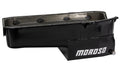 Moroso Pre-80 Chevrolet SBC (w/Driver Side Dipstick) Wet Sump 7qt 7.5in Steel Oil Pan - Black