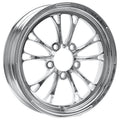 Weld V-Series 2.0 18x6 / 5x4.75 BP / 2.7in BS Black Wheel - Non-Beadlock