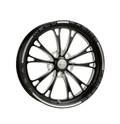 Weld V-Series 2.0 18x6 / 5x4.75 BP / 2.7in BS Black Wheel - Non-Beadlock