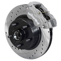 Wilwood Forged Dynalite-M Front Kit 11.30in 1 PC Rotor&Hub-Drill 70-73 Mustang Disc & Drum Spindle