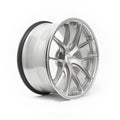 BBS RI-A 18x10.5 5x120 ET37 Diamond Silver Wheel -82mm PFS/Clip Required
