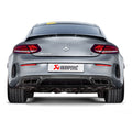 Akrapovic 16-17 AMG C63 Coupe Evolution Line Cat Back (Titanium) w/ Carbon Tips and Link Pipe