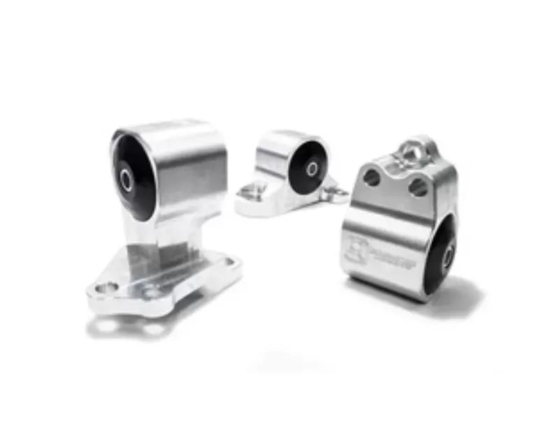 Innovative 92-95 Civic B/D Series Black Aluminum Mounts 60A Bushings (Auto to Manual Hydro 3 Bolt)